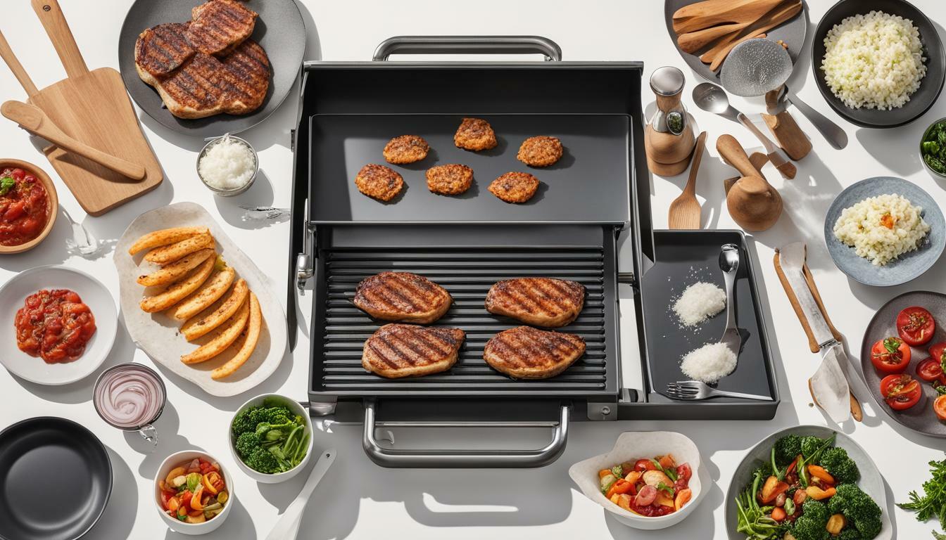 Convert Gas Grill to Flat Top Griddle