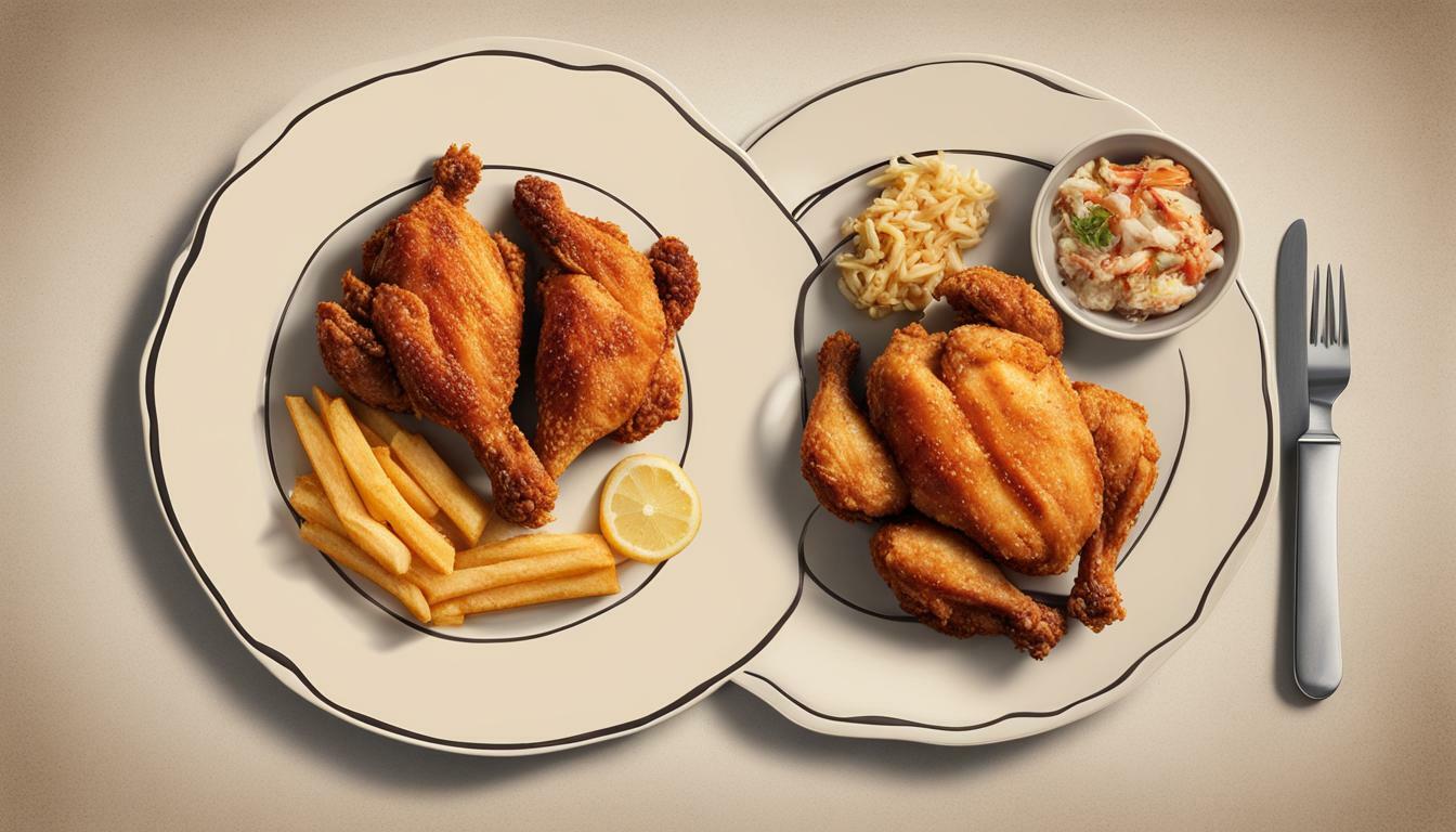 Fried Chicken vs Grilled Chicken Calories