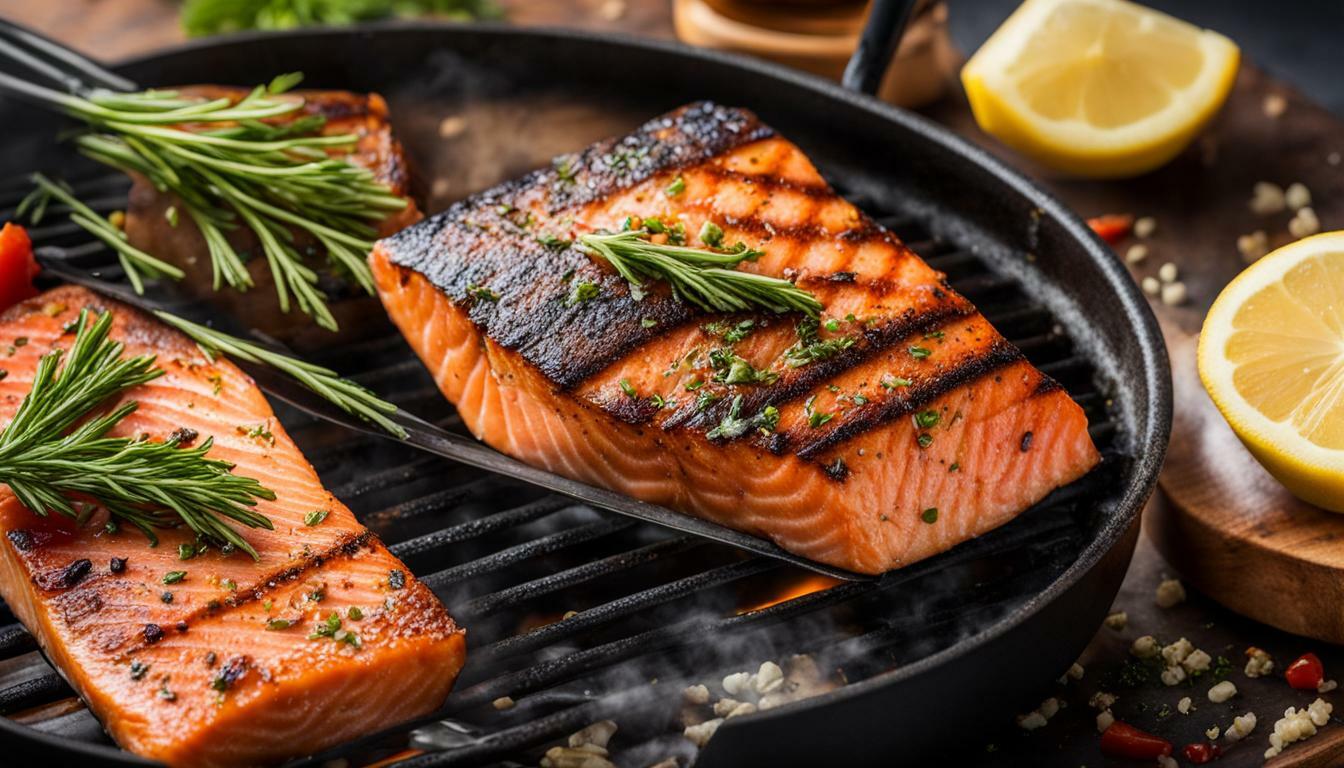 How to Cook Salmon on a Flat Top Grill?