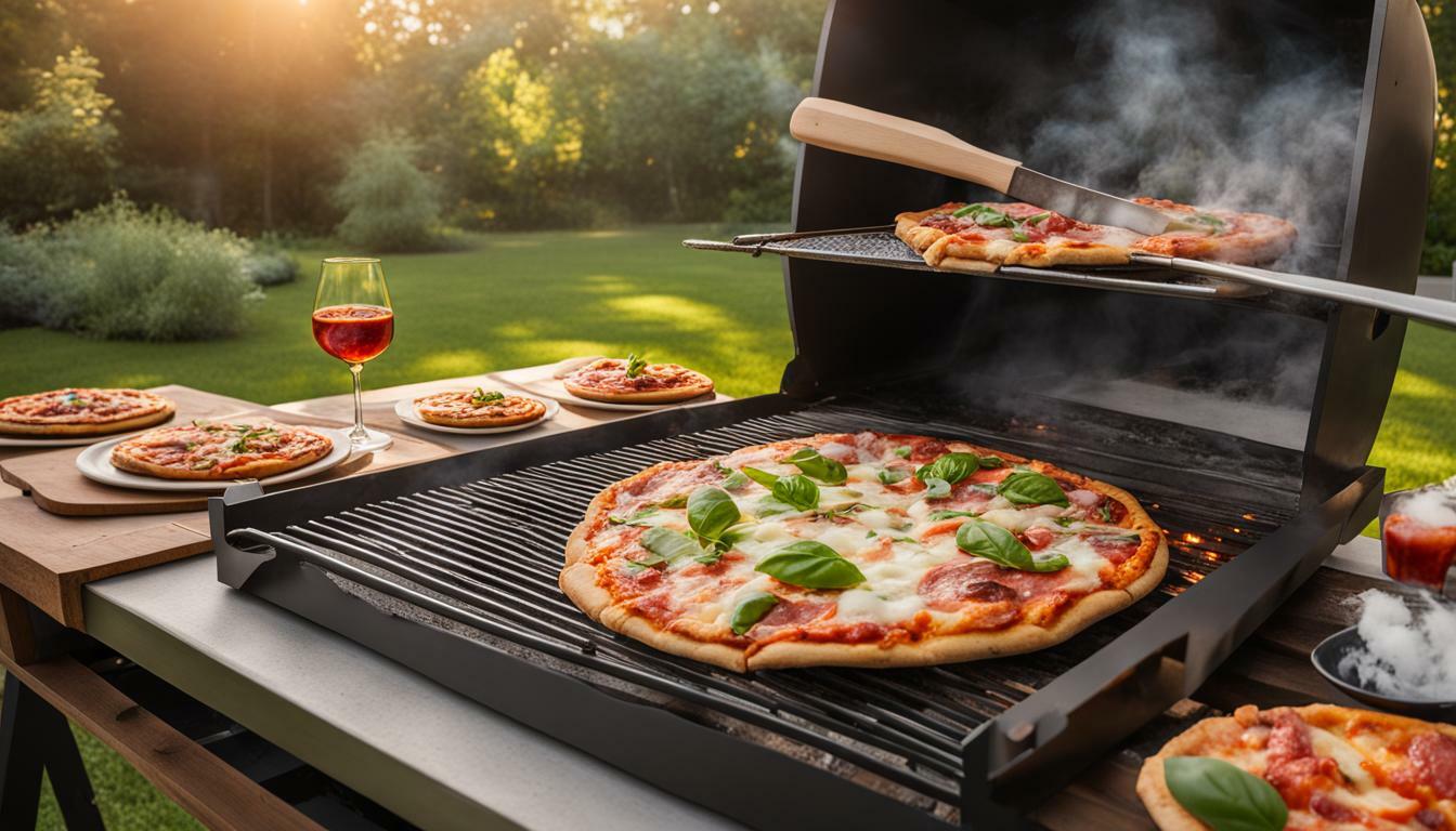 How to Grill a Frozen Pizza on Charcoal?