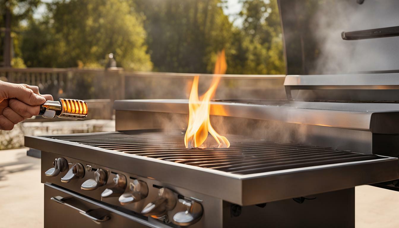 How to Light a Propane Grill With a Lighter?