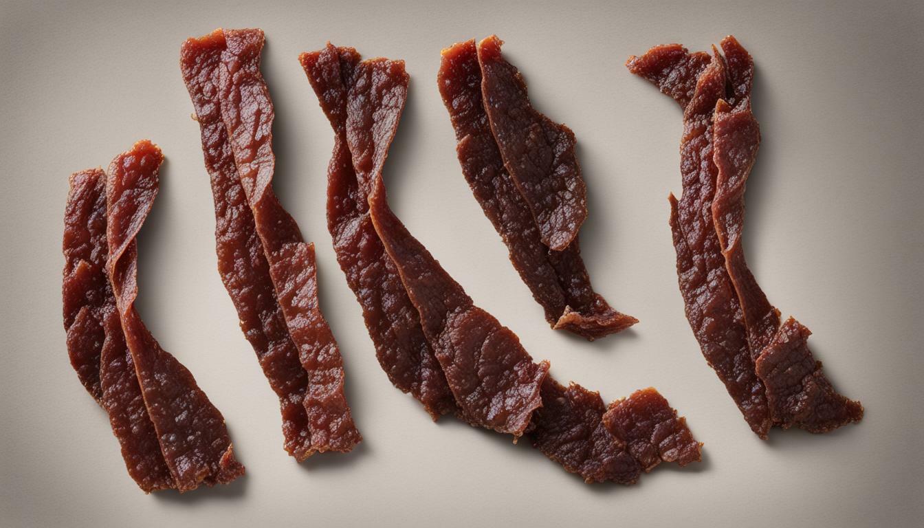 Beef Jerky Weight Before After