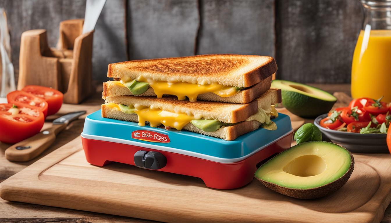 Bob Ross Grilled Cheese Maker