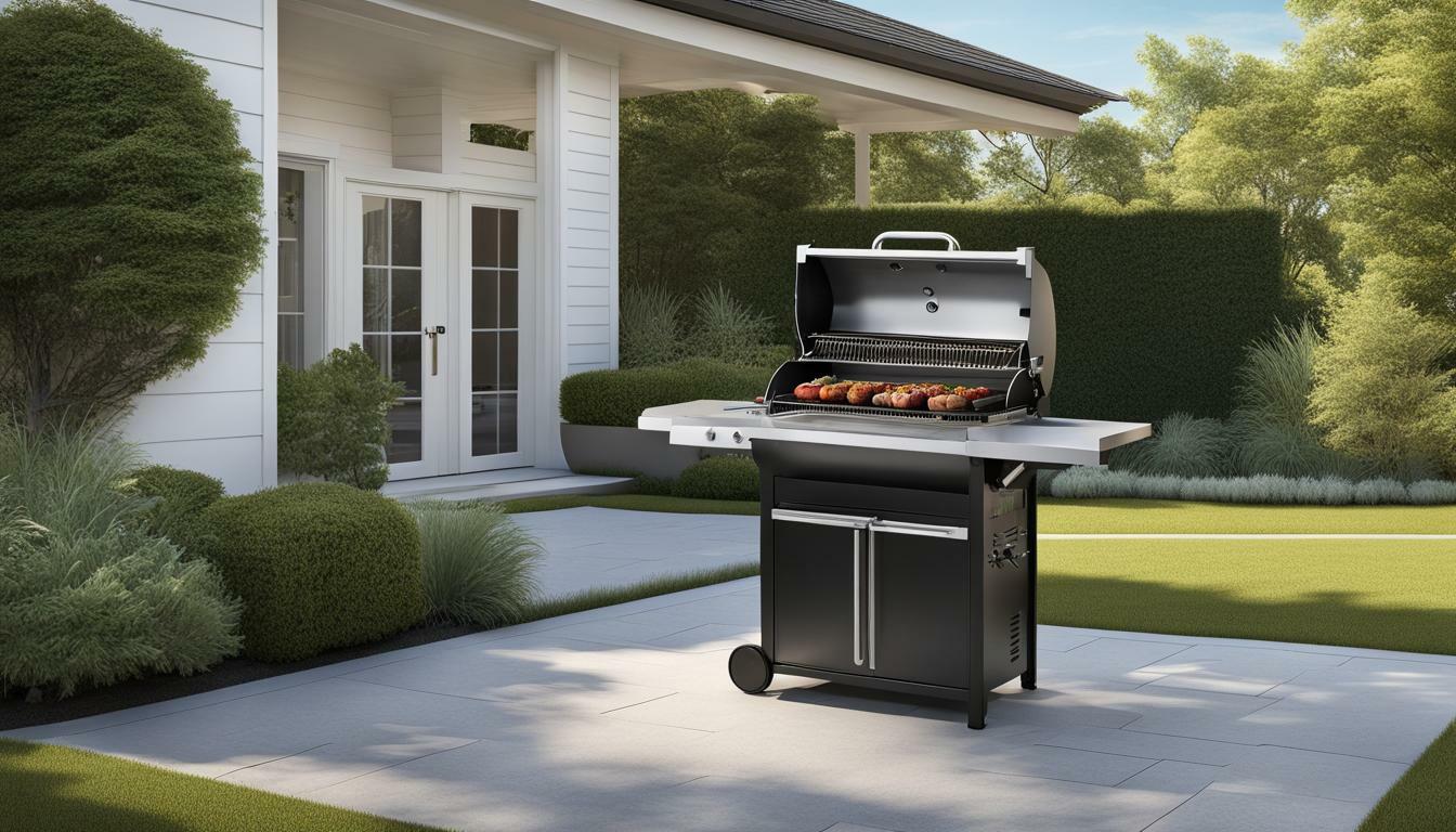 How Far Should a Charcoal Grill Be From the House?