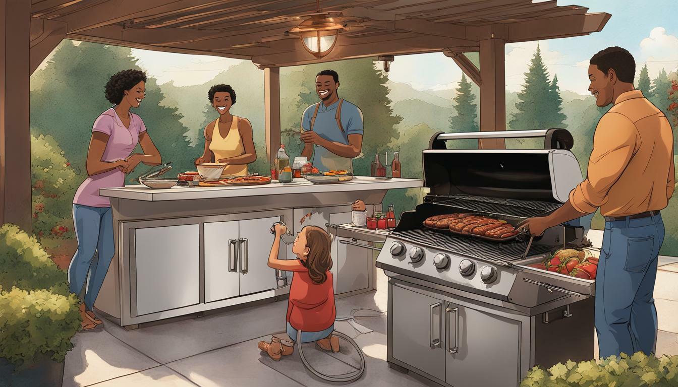 How to Connect a Grill to a Natural Gas Line?