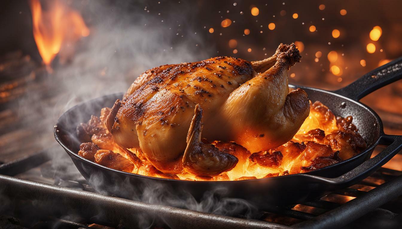 can you fry grilled chicken