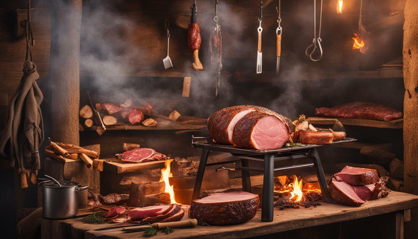 can you smoke a country ham