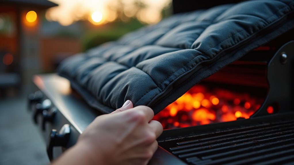 grill blanket fit and durability