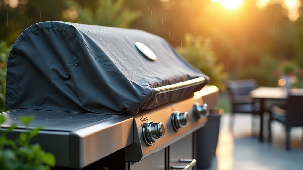 grill cover size material considerations