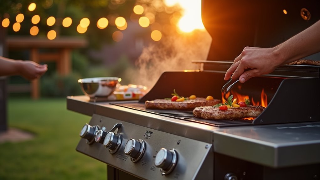 grill size fuel type