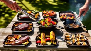 grill trays for backyard feasts