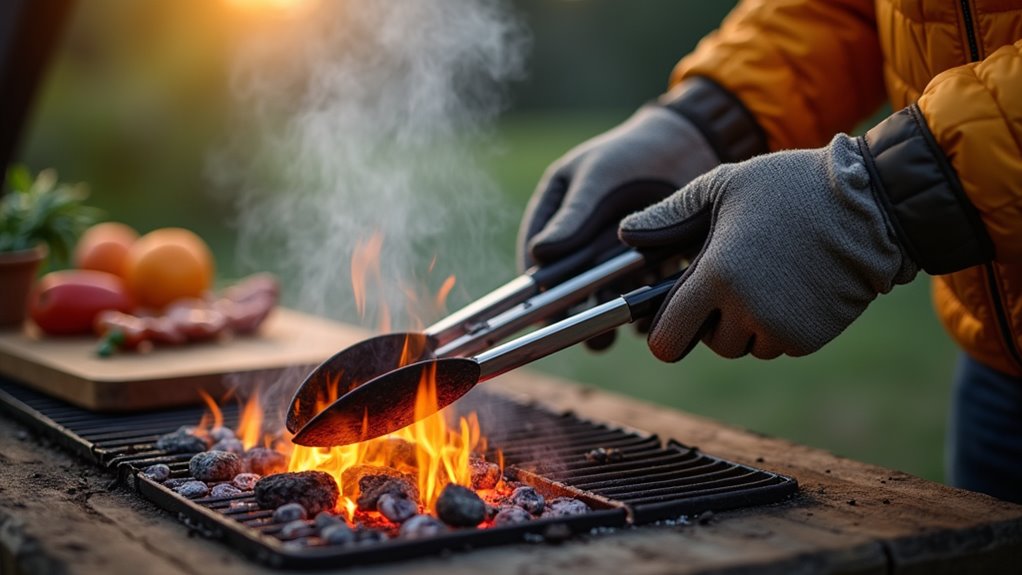 grilling gloves safety dexterity grip
