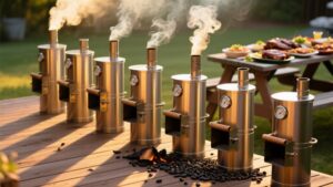vertical pellet smoker options