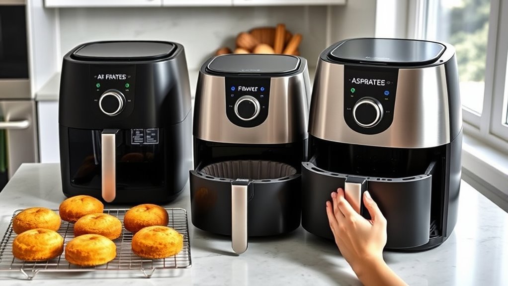 air fryer cake baking considerations