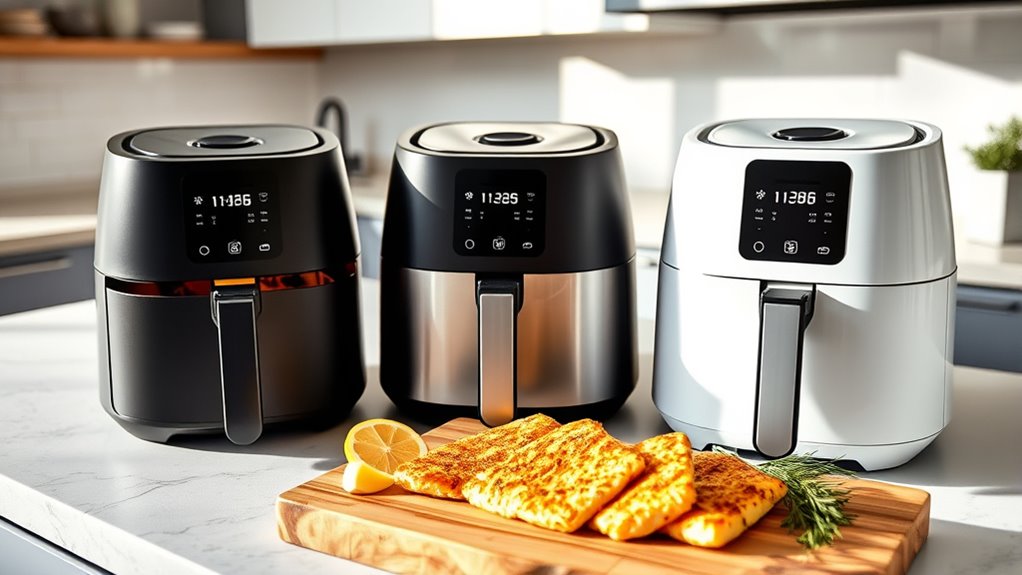 air fryer features for fish