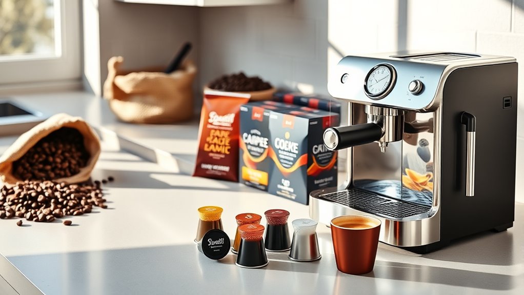 choose compatible flavorful pods