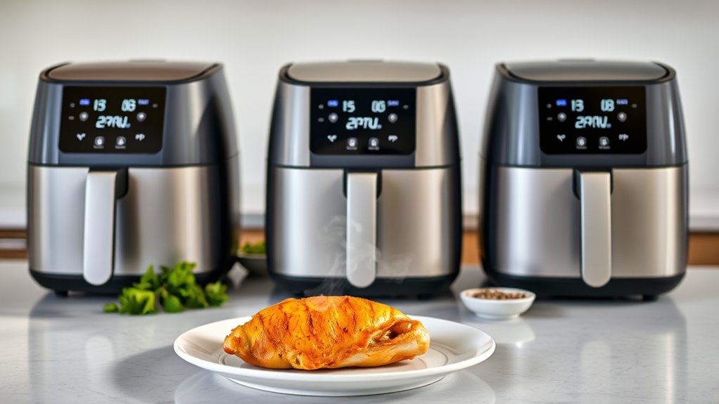 cooking capacity and efficiency