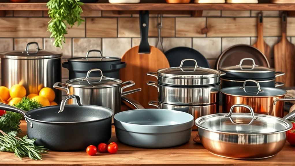 cookware material selection factors