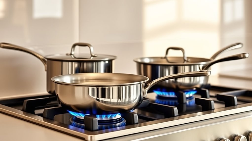 cookware selection for gas
