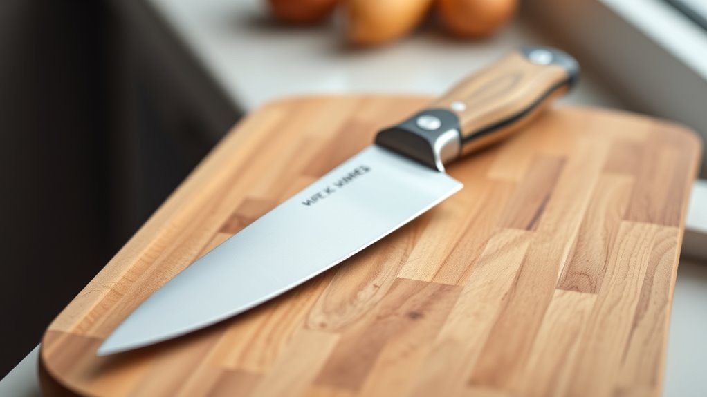 ergonomic sharp balanced knife
