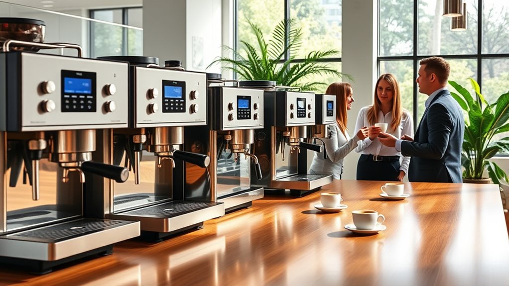 espresso machine office considerations