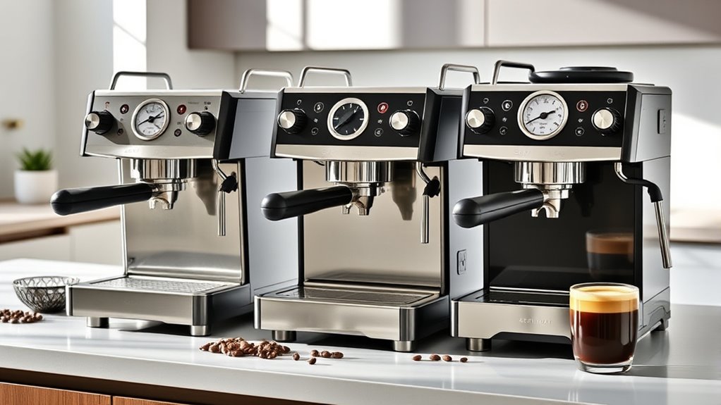 espresso machine selection factors