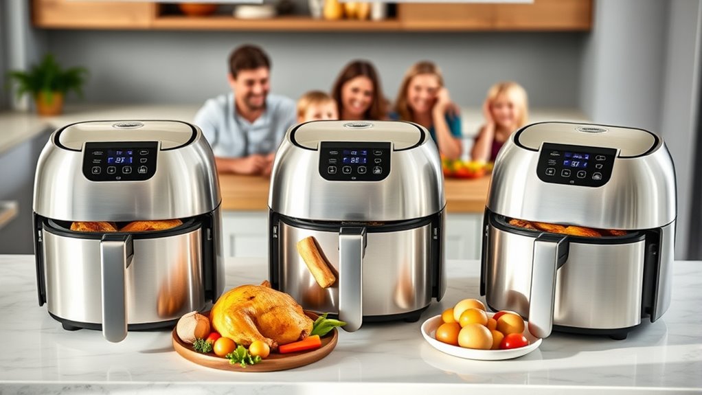 large family air fryer considerations
