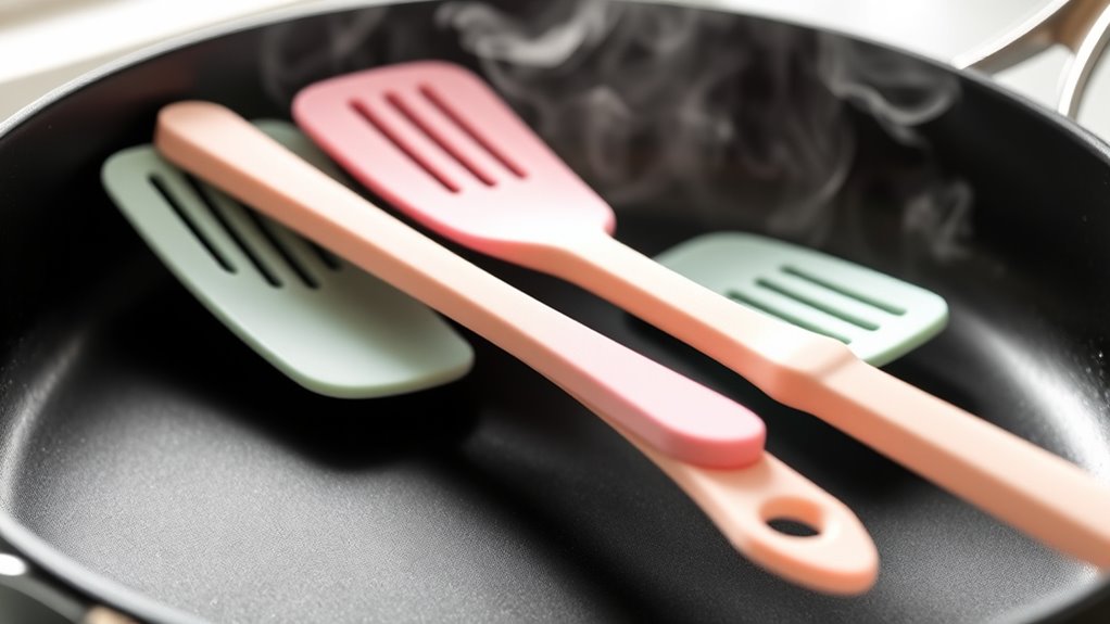 safe flexible heat resistant spatula