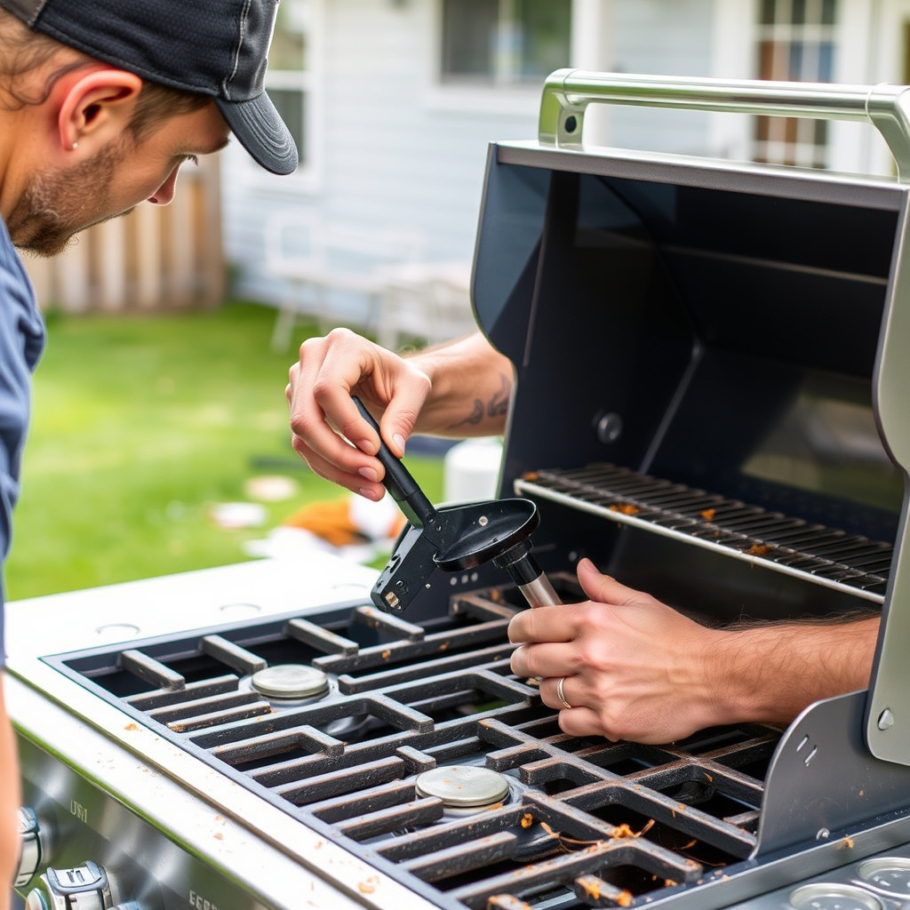 Cleaning the Interior and Burners of Gas Grills