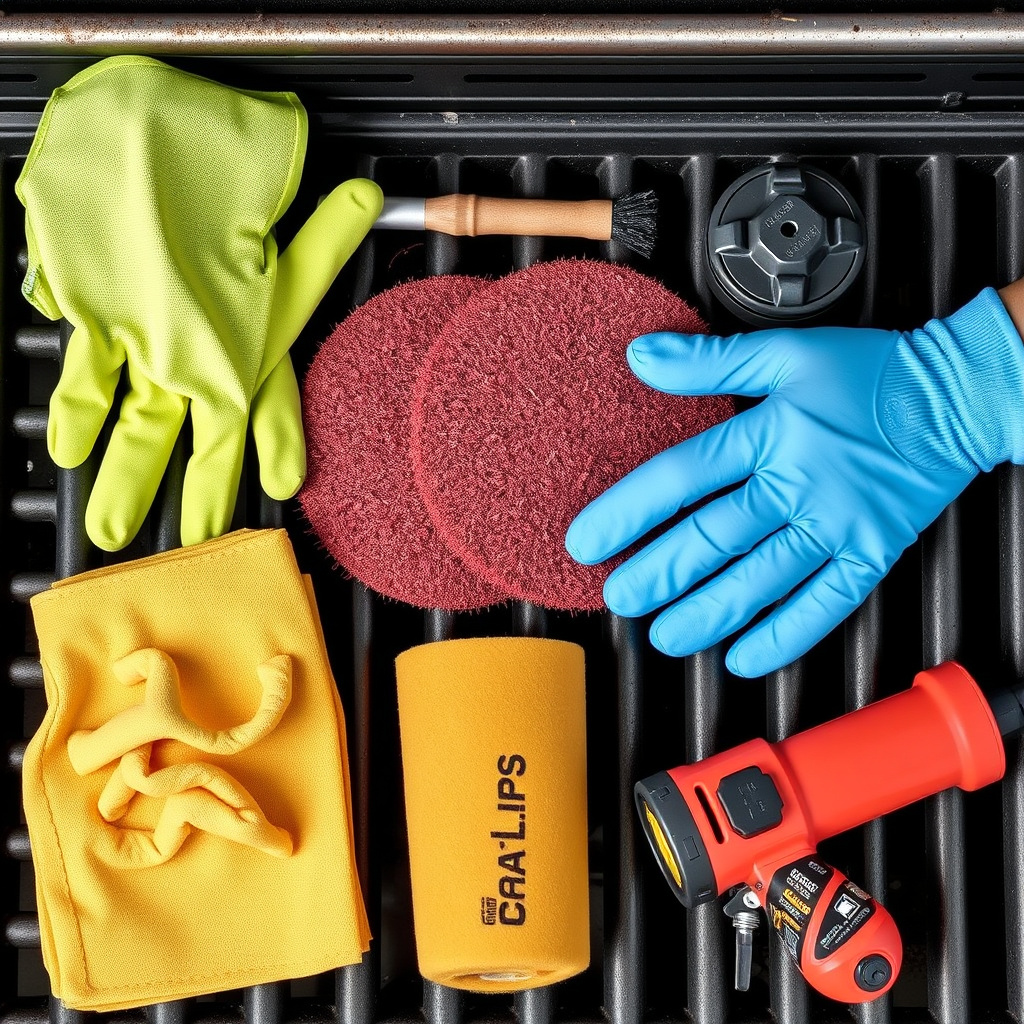 Tools and Safety Gear for Rust Removal