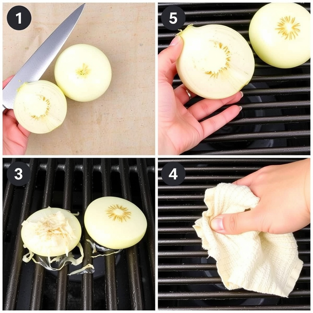 Step-by-Step Guide to Cleaning Your Grill with an Onion