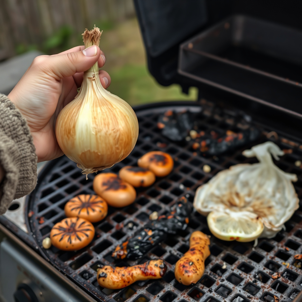 Common Mistakes to Avoid When Cleaning a Grill with an Onion