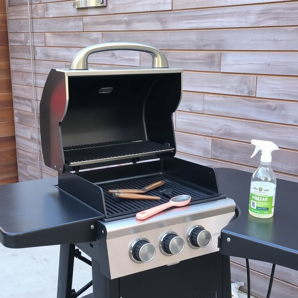 Preparing Your Grill for Vinegar Cleaning