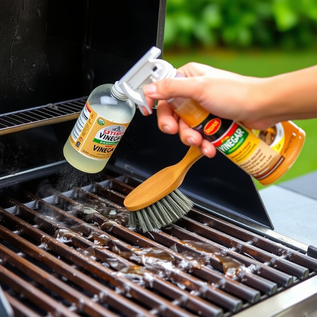 Step-by-Step Guide to Clean a Grill with Vinegar