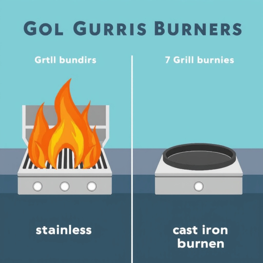 Cleaning Different Types of Grill Burners