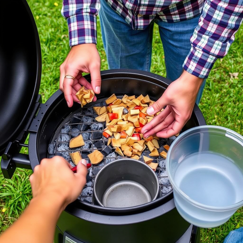 Preparing Your Smoker Grill for Use