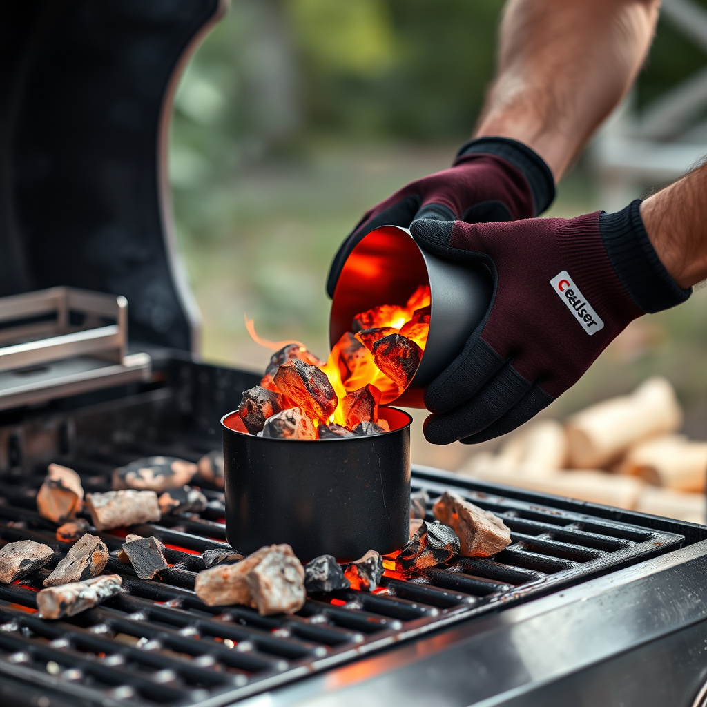 Advanced Techniques with a Charcoal Chimney Starter