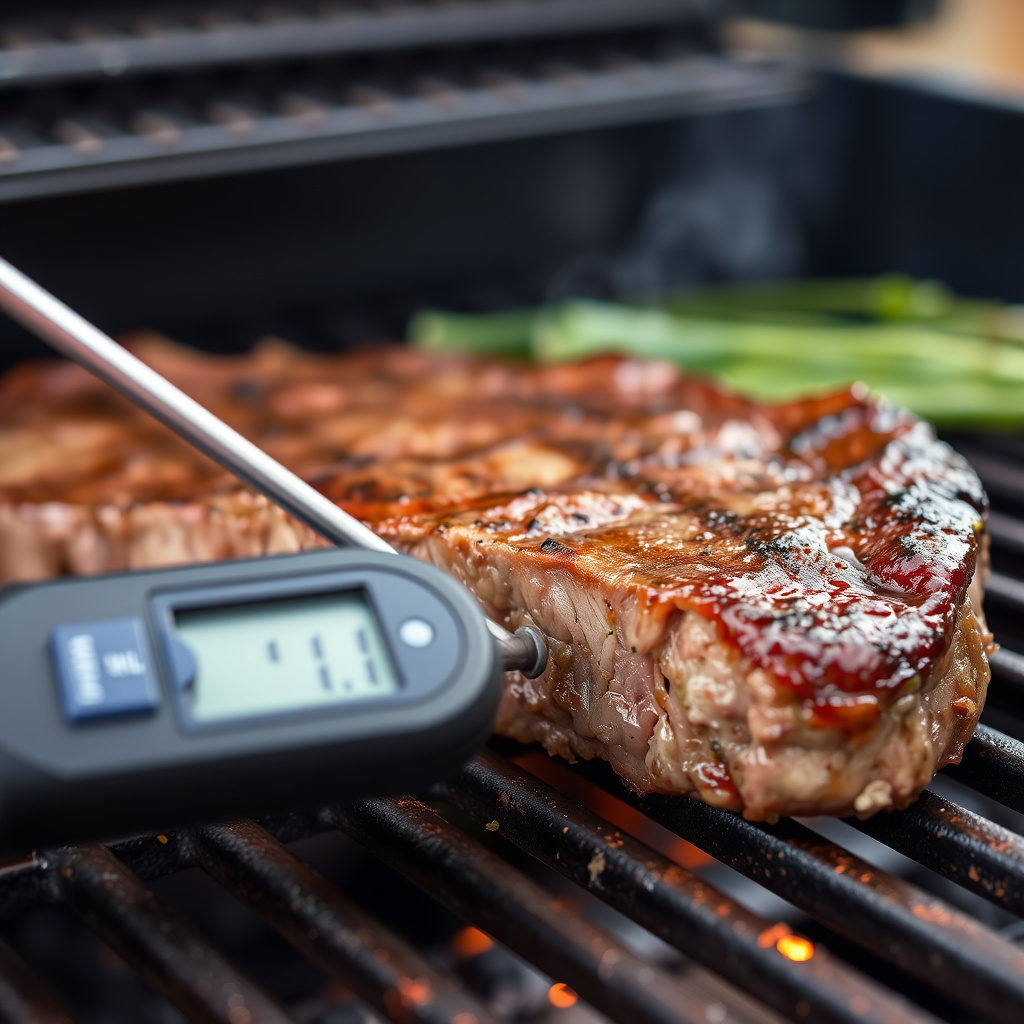 Proper Use and Placement of the Grill Thermometer