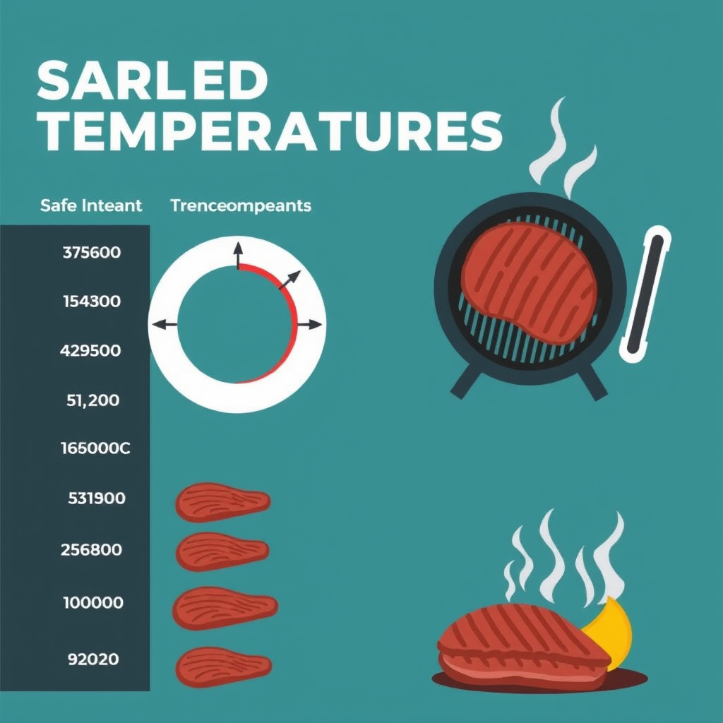 Target Internal Temperatures for Common Grilled Meats