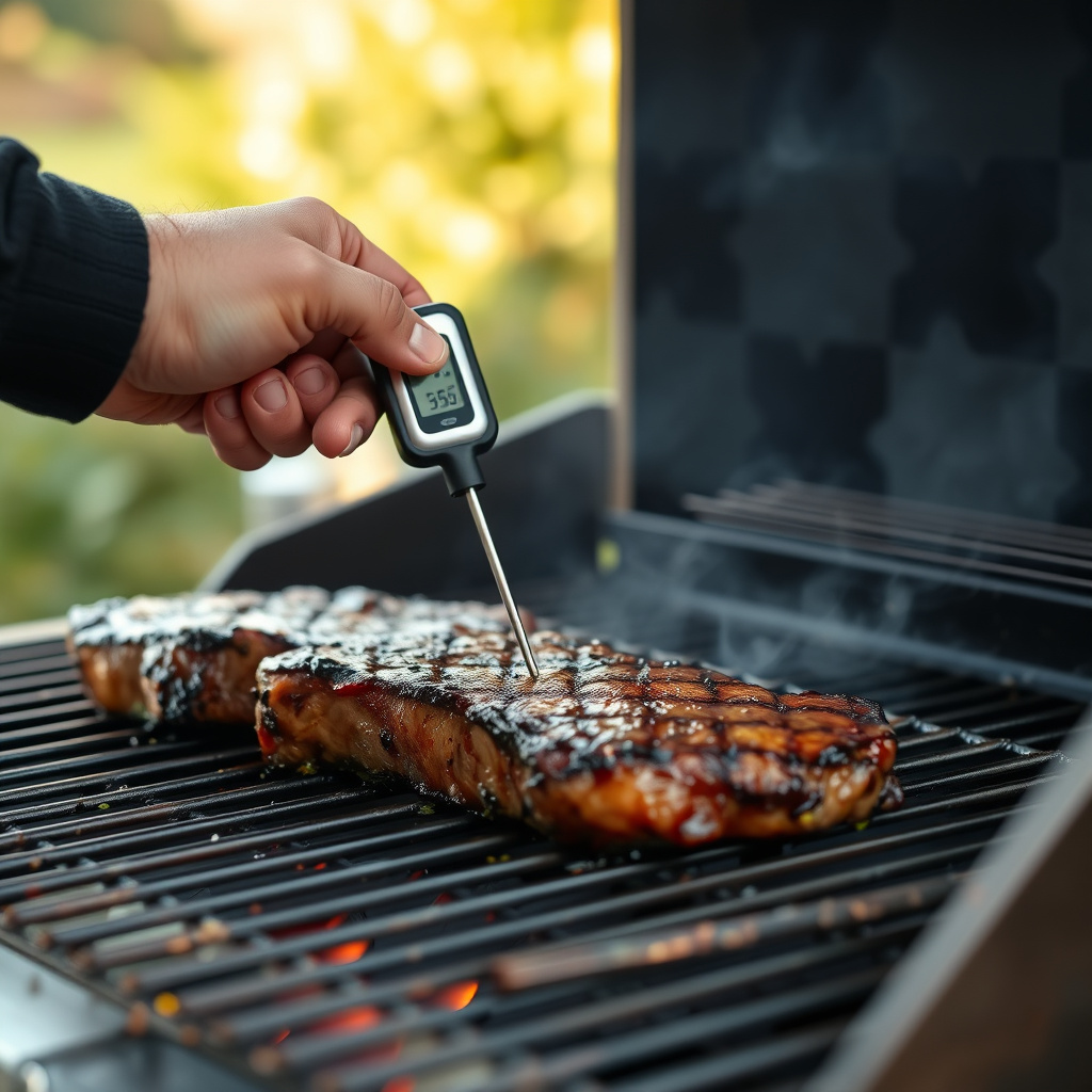 Avoiding Common Mistakes When Using a Meat Thermometer on a Grill