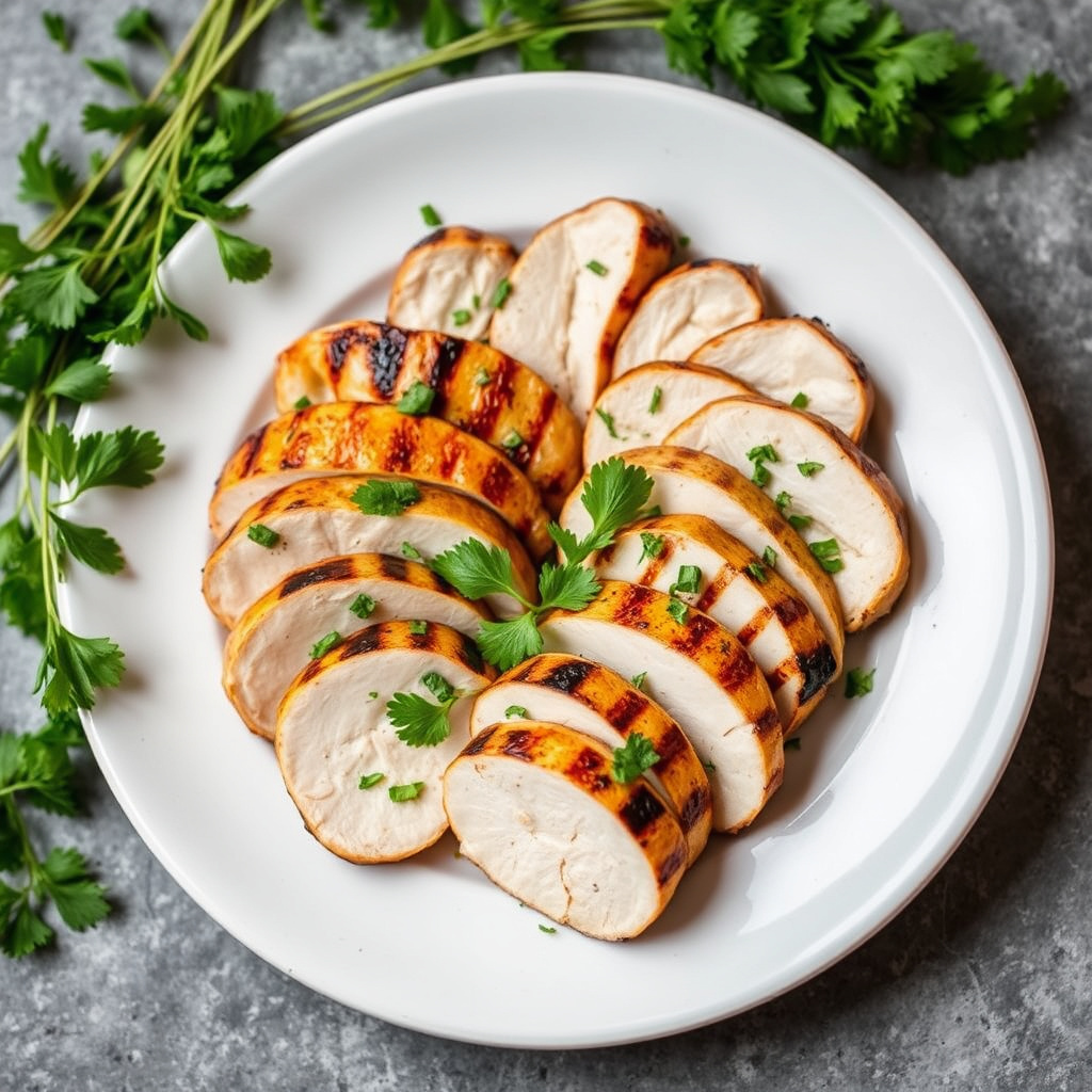 Resting, Carving, and Serving Grilled Chicken
