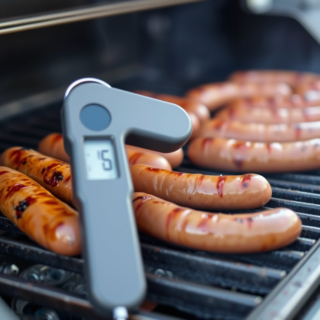 Safety and Maintenance While Grilling Sausages