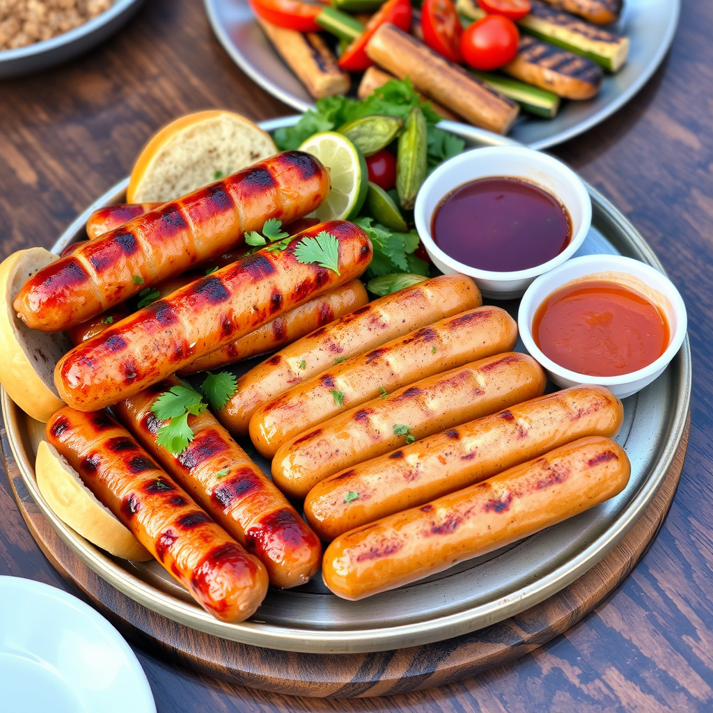 Serving and Enhancing Grilled Sausages