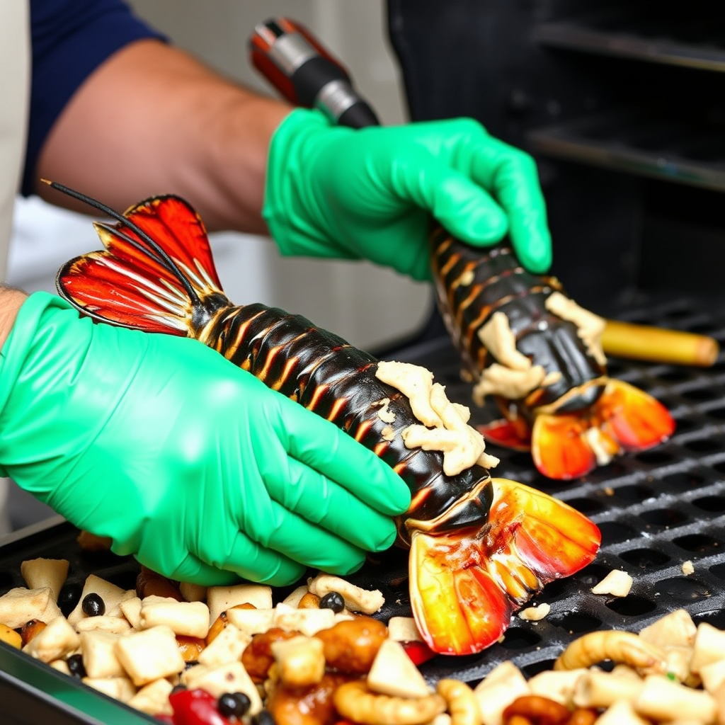 Safety and Handling Tips for Grilling Lobster Tail