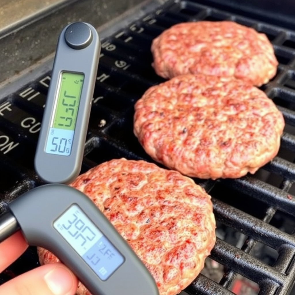 Timing and Temperature Guidelines for Frozen Burgers