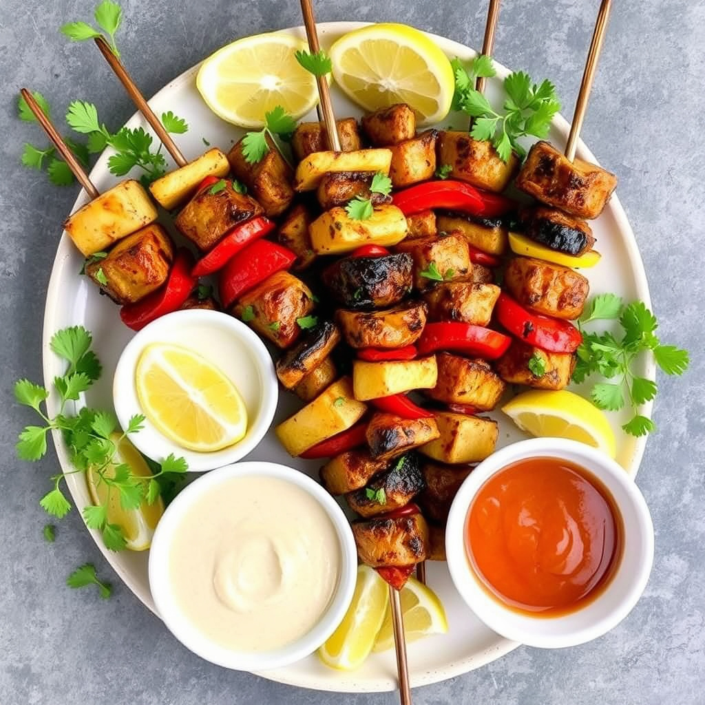 Serving and Storing Kabobs