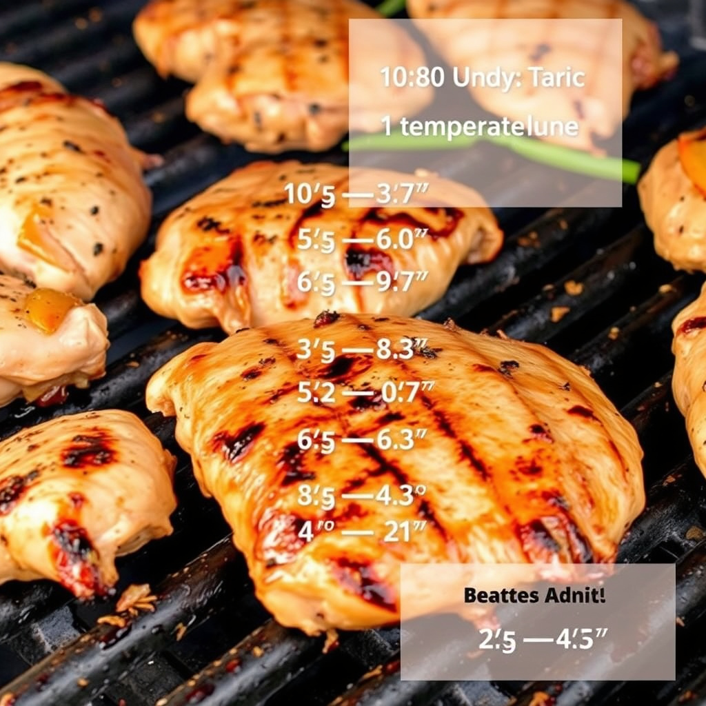 Recommended Grill Temperatures for Different Chicken Cuts