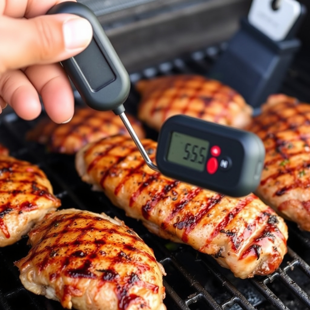 Monitoring Internal Temperature for Safety and Juiciness