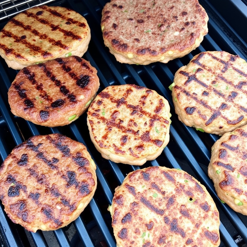 Using the Best Grill Temperature for Burgers with Different Meats
