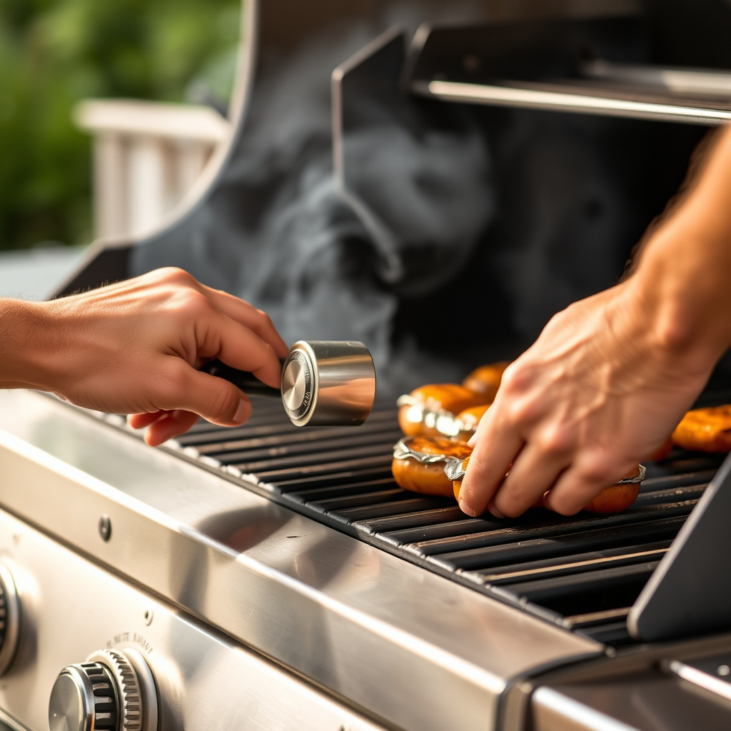 Maintaining the Grill Temperature for Consistent Pork Chop Cooking
